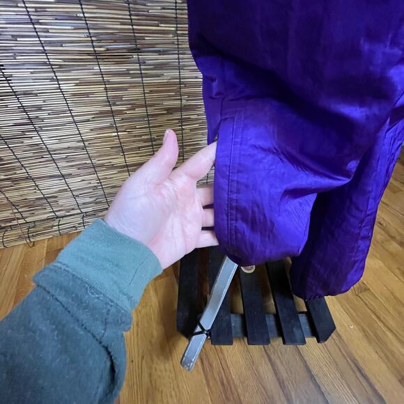 Fera Skiwear Jumpsuit Very Purple One Piece Ski Suit size 12 - Picture 7 of 10